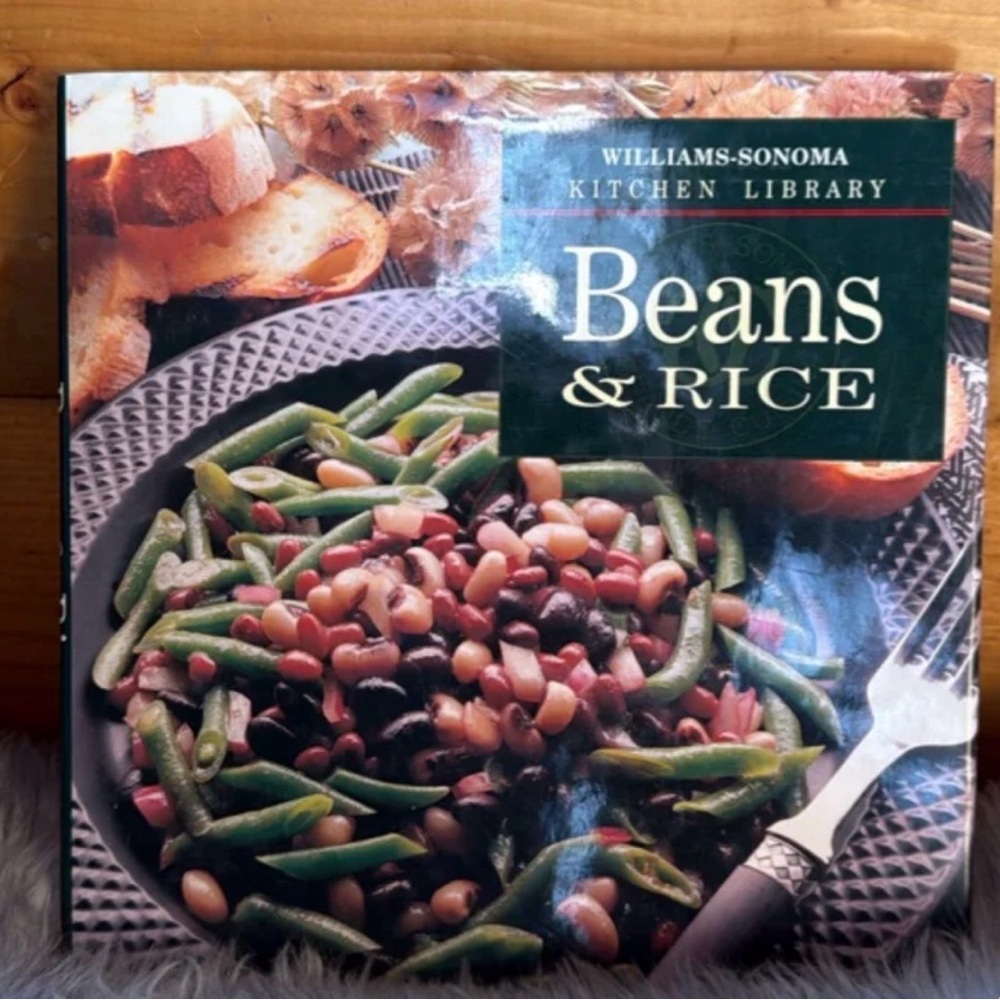 Williams-Sonoma Beans & Rice Cookbook — Dark Green Cover